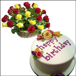 "Birthday Choco Basket - code VB22 - Click here to View more details about this Product